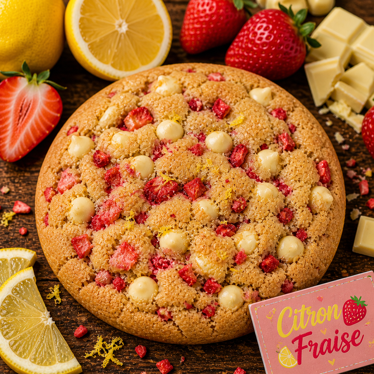 COOKIE CITRON-FRAISE