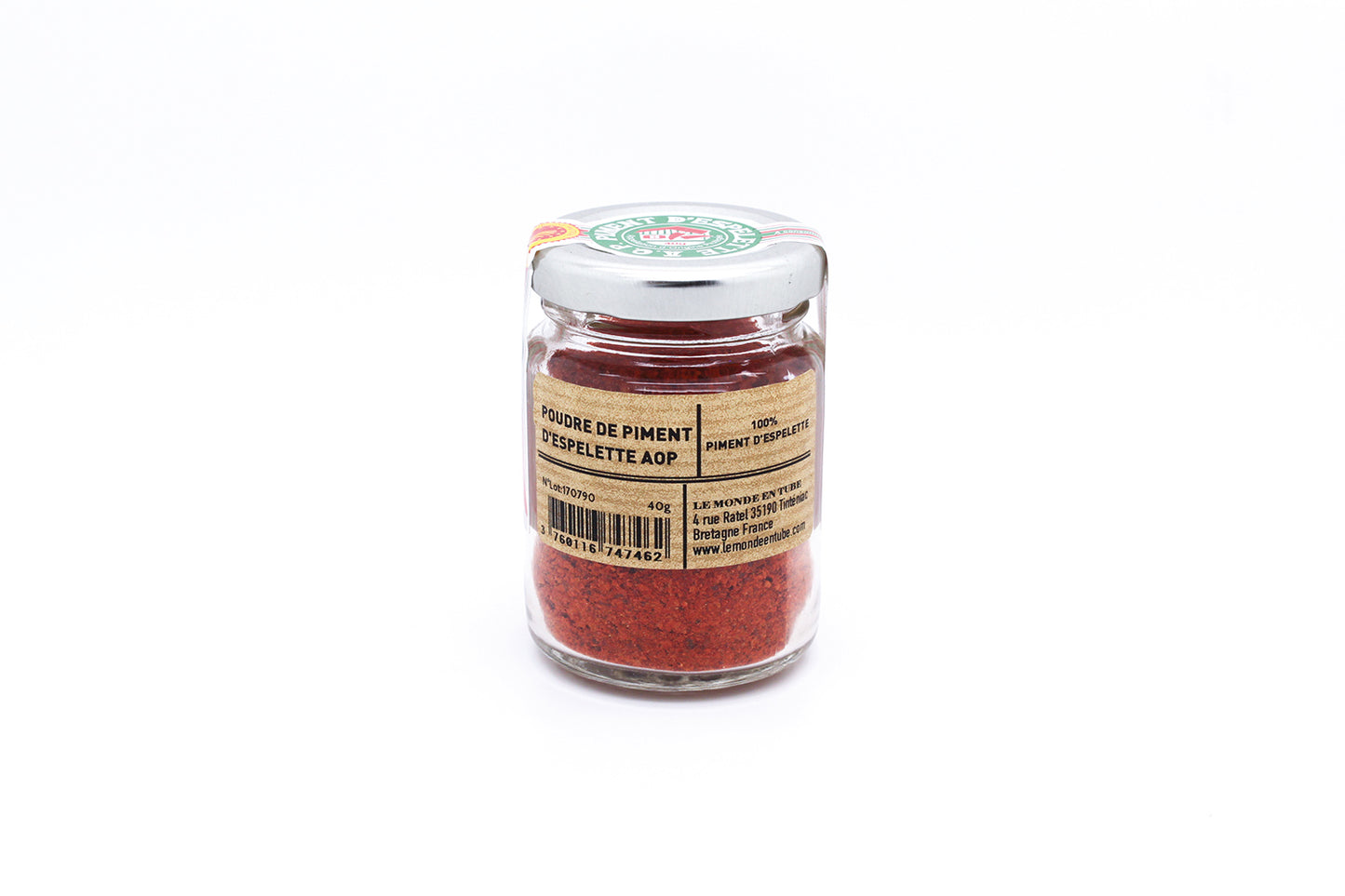 PIMENT D'ESPELETTE EN POUDRE