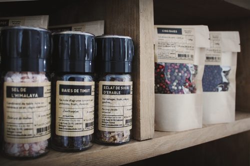 Moulins en verre rechargeable