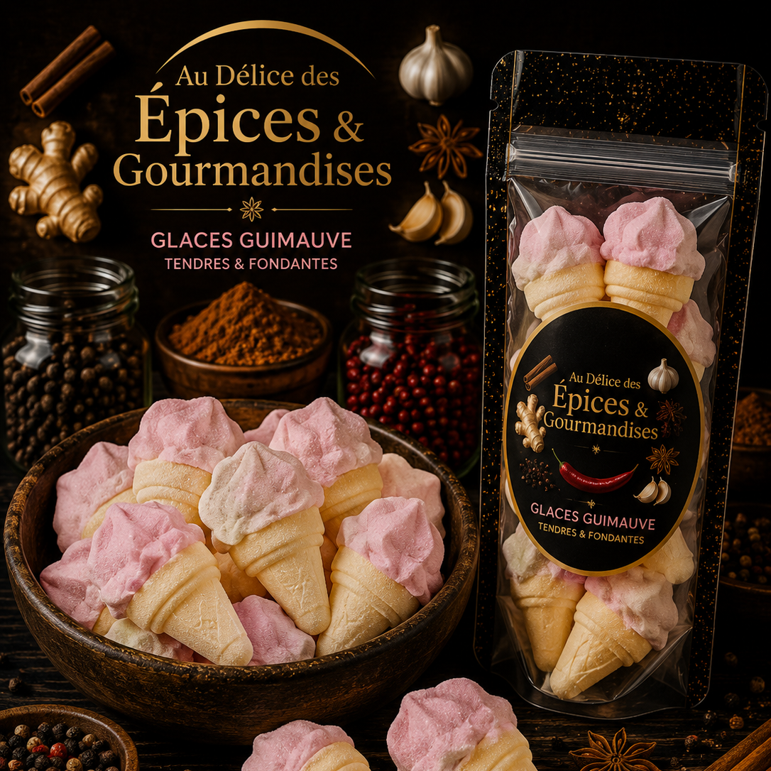 MARSHMALLOW CORNET DE GLACE 100G