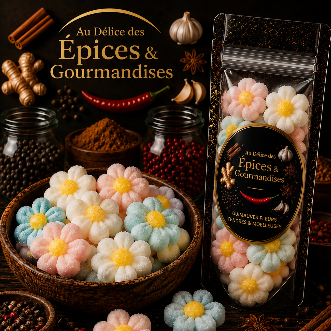 MARSHMALLOW EN FLEURS 100G