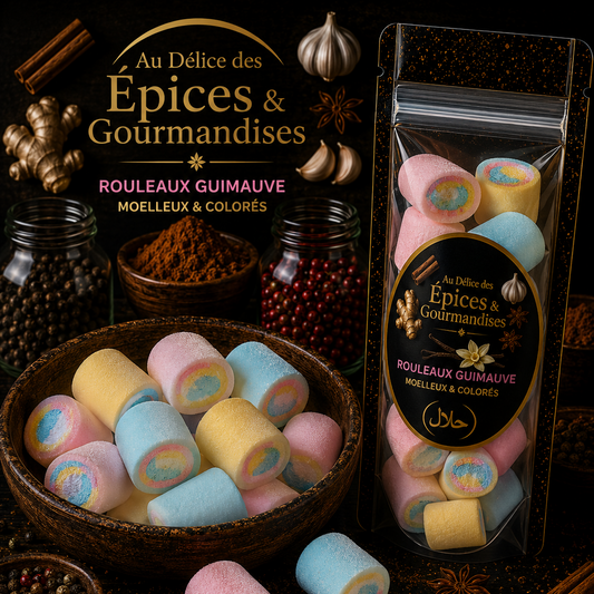 GUIMAUVES COLORÉES 100G