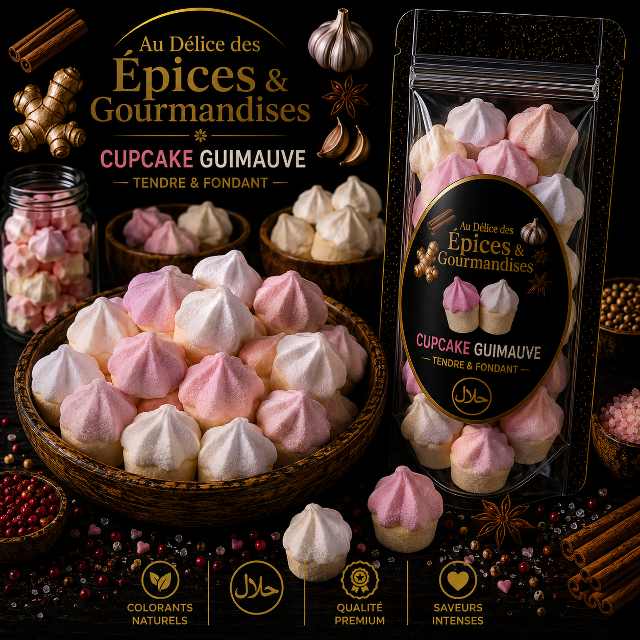 MARSHMALLOW CUP CAKE 100G