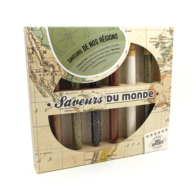 COFFRET "SAVEURS DE NOS REGIONS"