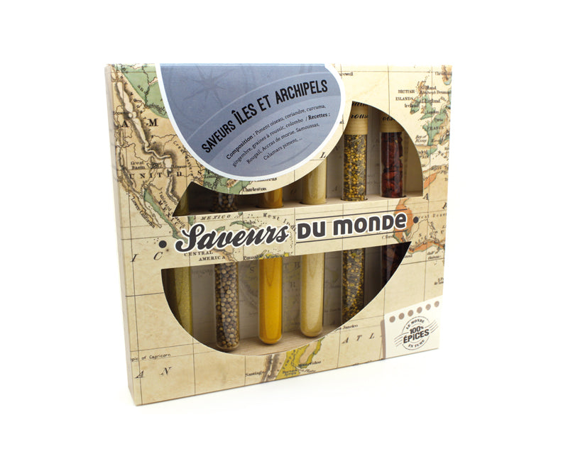 COFFRET SAVEURS ILES ET ARCHIPELS