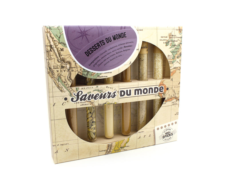 COFFRET DESSERTS DU MONDE