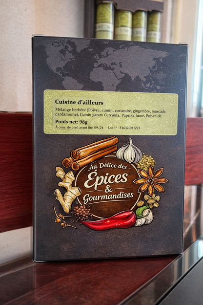 COFFRET EXCELLENCE "CUISINE D'AILLEURS"
