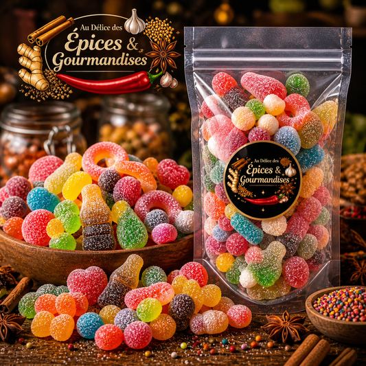 MIX BONBONS SUCRÉS & ACIDULÉS 500G/1KG