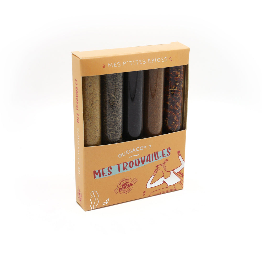 Mes p'tites épices en tubes MES TROUVAILLES