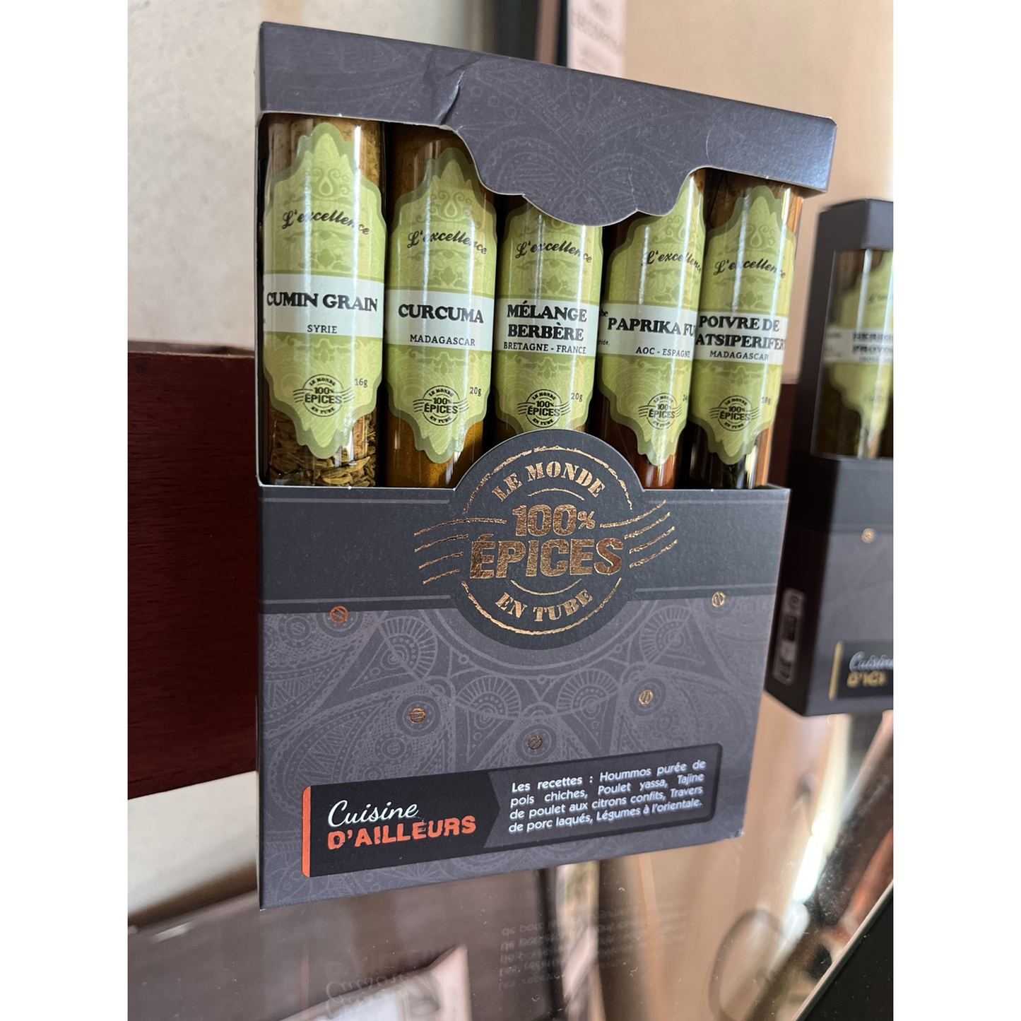 COFFRET EXCELLENCE "CUISINE D'AILLEURS"