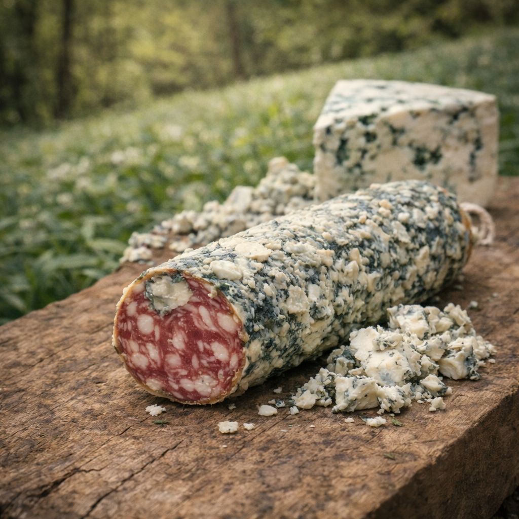 SAUCISSON SEC ARTISANAL ROQUEFORT 200G